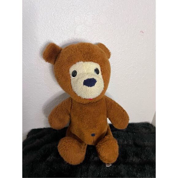 Vintage Animal Fair Inc. Plush Teddy Bear 1976 Collectible Stuffed 15” - Picture 1 of 5